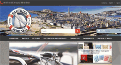 Desktop Screenshot of gauthiermarines.com