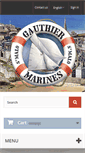 Mobile Screenshot of gauthiermarines.com